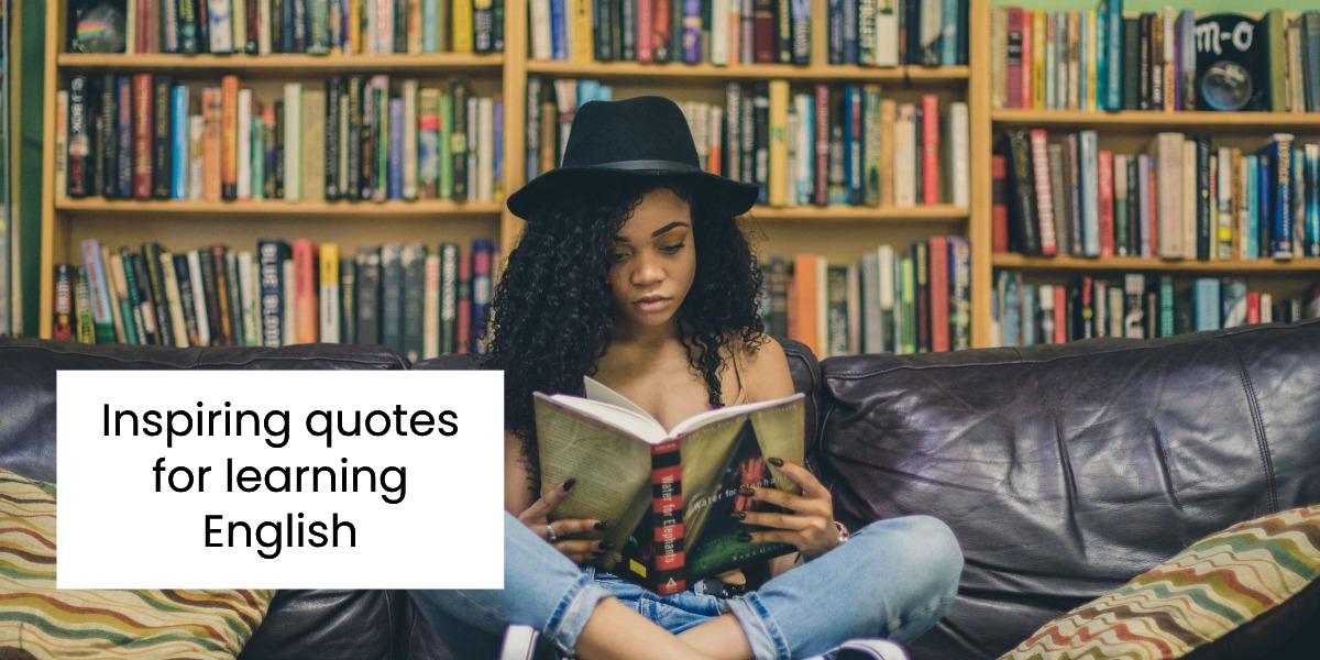 English Language Lessons Quotes Inspiring Quotes for English learning - We Are English Teachers